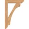 Ekena Millwork Legacy Slat Smooth Bracket w/ Offset Brace, Western Red Cedar, 5 1/2"W x 24"D x 36"H BKT0604X24X36LEC06SWR - alternate 4